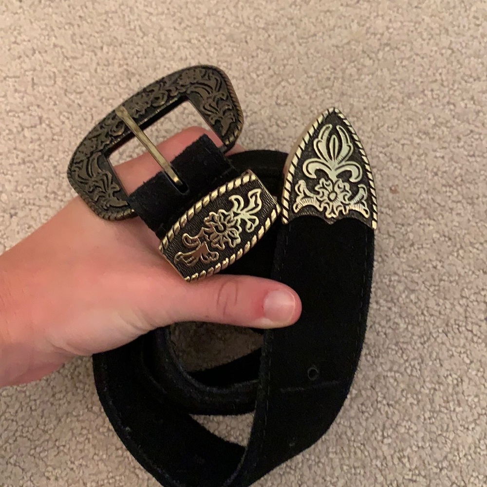 Free People Suede Belt